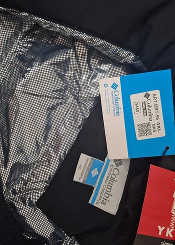 3xl Beden gri Renk Columbia Gri Fermuarlı Erkek Montu