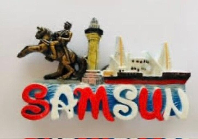 Samsun temalı anahtarlıklar