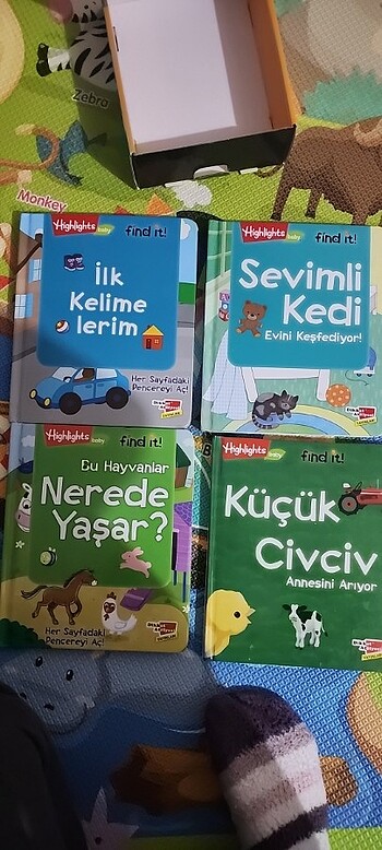 Bebek kitap 4 adet