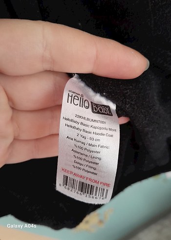 Erkek Çocuk Siyah Kapüşönlü Kalın Mont - Görsel 4