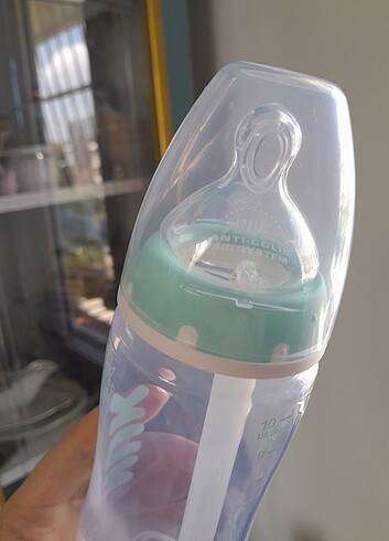 Beden turkuaz Renk Nuk antikolik biberon 300 ml