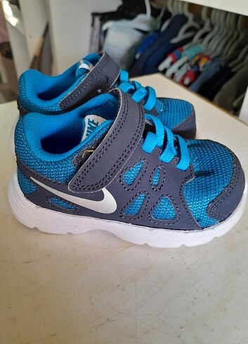 Nike mavi bebek spor ayakkabı 21 beden