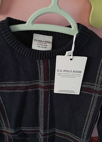 4 Yaş Beden Erkek çocuk klasik ekoseli süveter sweatshirt 4-5 yaş