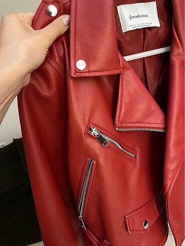 Stradivarius Kadın deri ceket