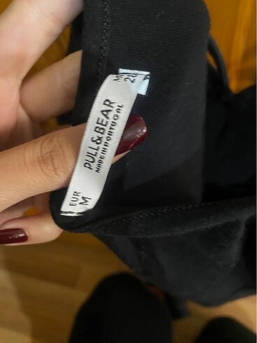 m Beden Pull bear elbise