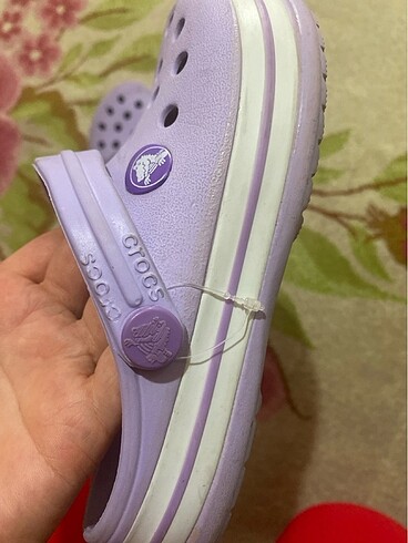 30 Beden Crocs lila terlik
