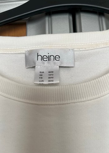 Boncuk Detaylı Beyaz Kadın Sweatshirt - Görsel 2