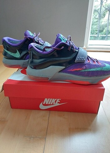 40 Beden Nike KD 7 Cave Purple Basketbol Ayakkabı