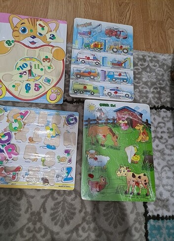 Ahsap egitici puzzle