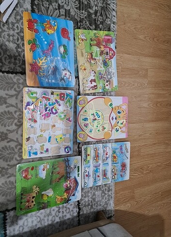 Diğer Ahsap egitici puzzle