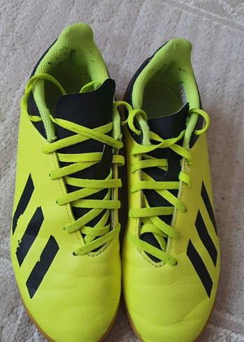 Sarı Erkek Futbol Ayakkabısı Velcro Bantlı
