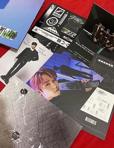 Beden Stray kids ODDINARY limited albüm ve PCler