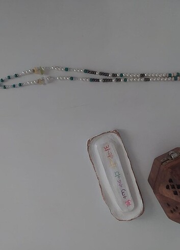 Doğal taş kolye  - Görsel 3