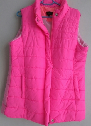Fosforlu pembe yelek