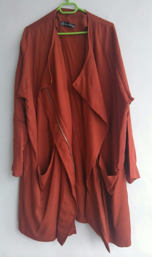 Kremit rengi trenchcoat