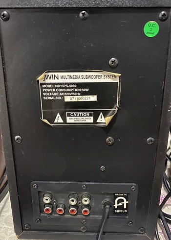 JWİN 5+1 MÜZİK SİSTEMİ - Görsel 3