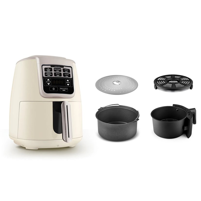Karaca Air Pro Cook 3 in 1 XL Ev Yemeği, Közleme, Airfryer - Görsel 3