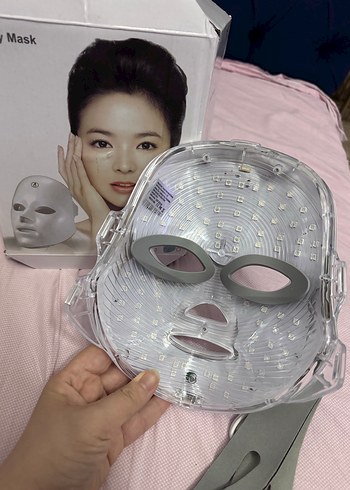 Kızılötesi ışıklı sıkılaştırıcı terapi maskesi - Görsel 2