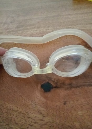 Şeffaf Bej Yüzücü Gözlüğü - Görsel 2