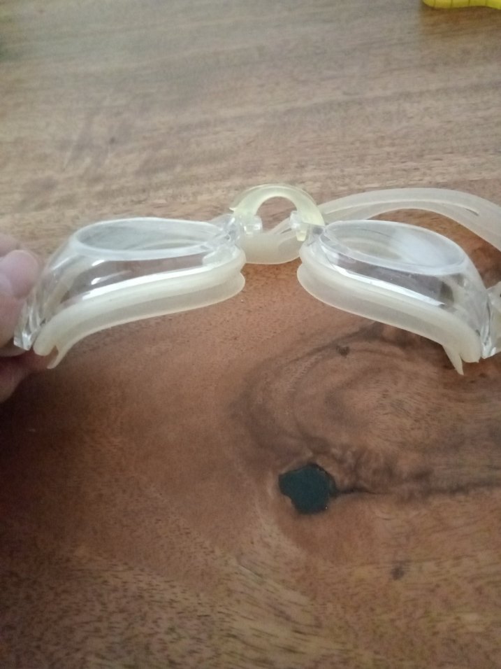 Şeffaf Bej Yüzücü Gözlüğü - Görsel 4