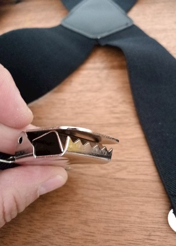 Yurtdışı paylaşım Erkek Pantolon Askısı - Görsel 6