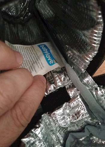 Siyah Süt Saklama Çantası - Görsel 8