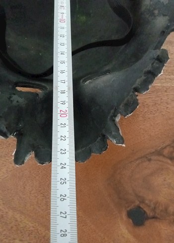 Karanlık Kafatası Maskesi - Kahverengi - Görsel 8