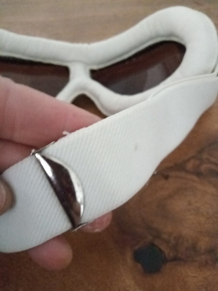 Reusch Beyaz Retro Kayak Gözlüğü - Görsel 4