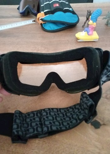 Kahverengi Kayak Gözlüğü, Tokalı, Minimalist - Görsel 6