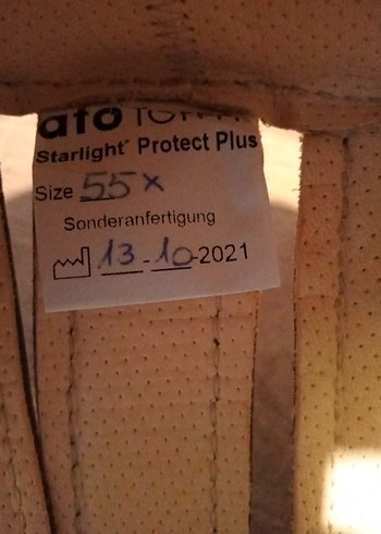 ato form Starlıght Protect Plus deri Bisiklet Motorsiklet kaskı - Görsel 8