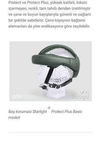 ato form Starlıght Protect Plus deri Bisiklet Motorsiklet kaskı - Görsel 3
