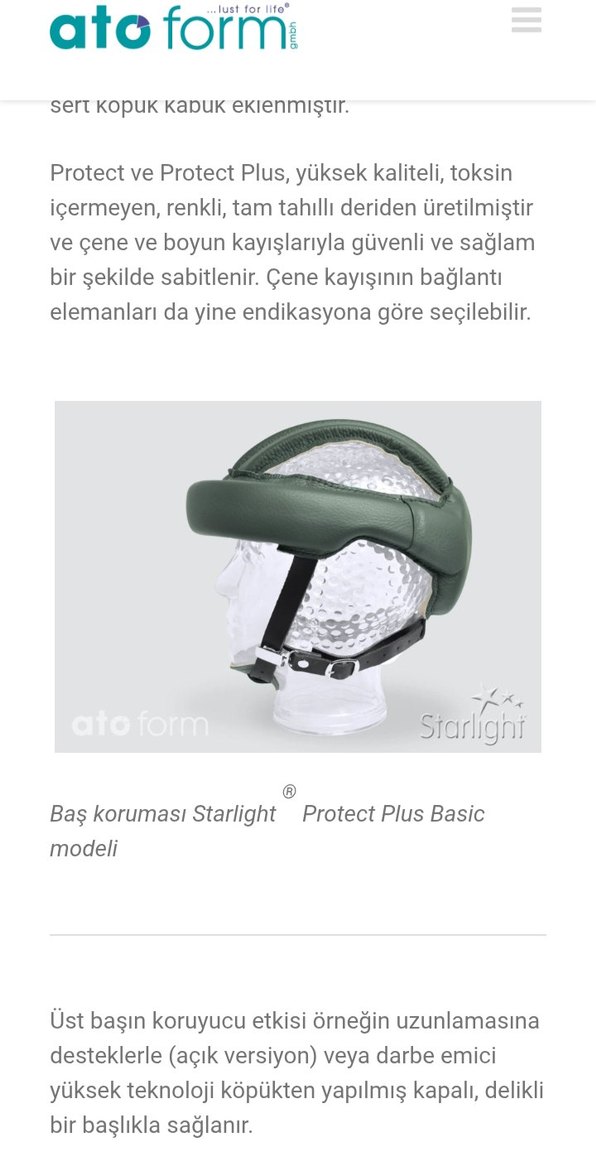 ato form Starlıght Protect Plus deri Bisiklet Motorsiklet kaskı - Görsel 3