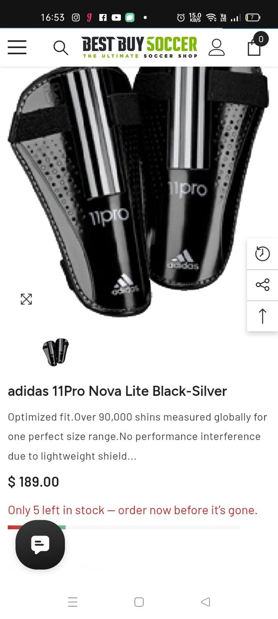 Adidas Kaval kemiği koruma Futbol - Görsel 2