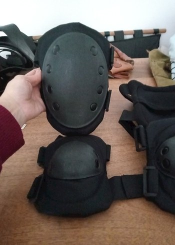 Evolite Siyah Lastik Motosiklet Dizlik Seti - Görsel 8