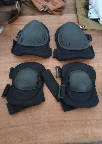 Evolite Siyah Lastik Motosiklet Dizlik Seti - Görsel 3