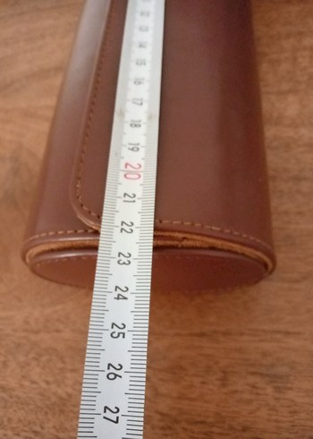 Üçlü Deri Saat Kutusu - Tobacco - Saat Kutusu - Görsel 12