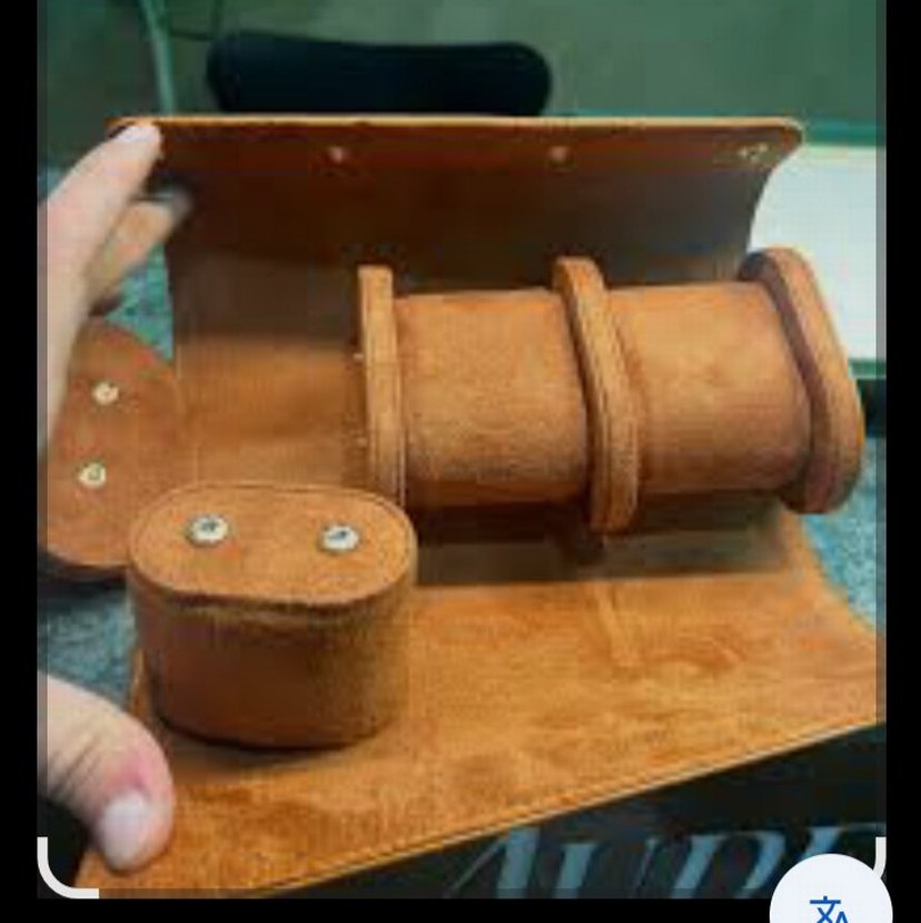 Üçlü Deri Saat Kutusu - Tobacco - Saat Kutusu - Görsel 5