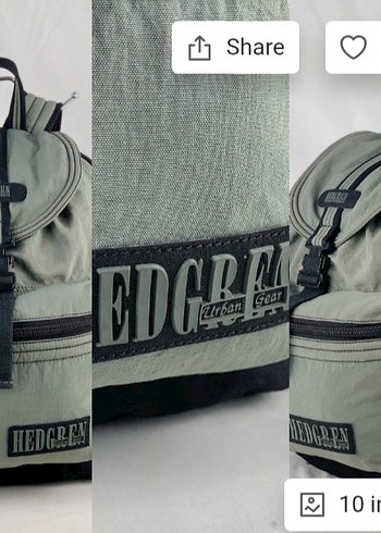 Kamuflaj Desenli Kadın Sırt Çantası - Görsel 13