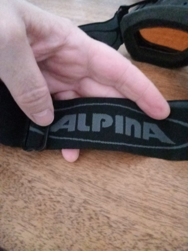 Kahverengi Baskılı Kayak Gözlüğü - Görsel 4