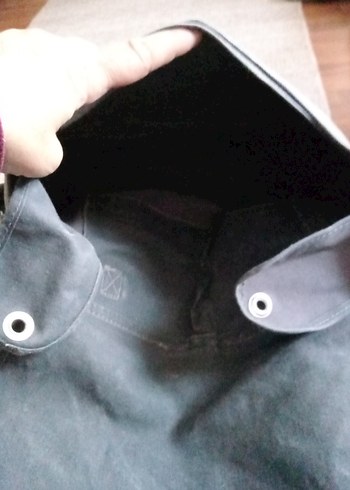 Gri Erkek Omuz Çantası Tokalı - Görsel 3