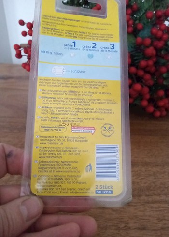 Renkli Bebek Emziği 2'li Set - Görsel 5