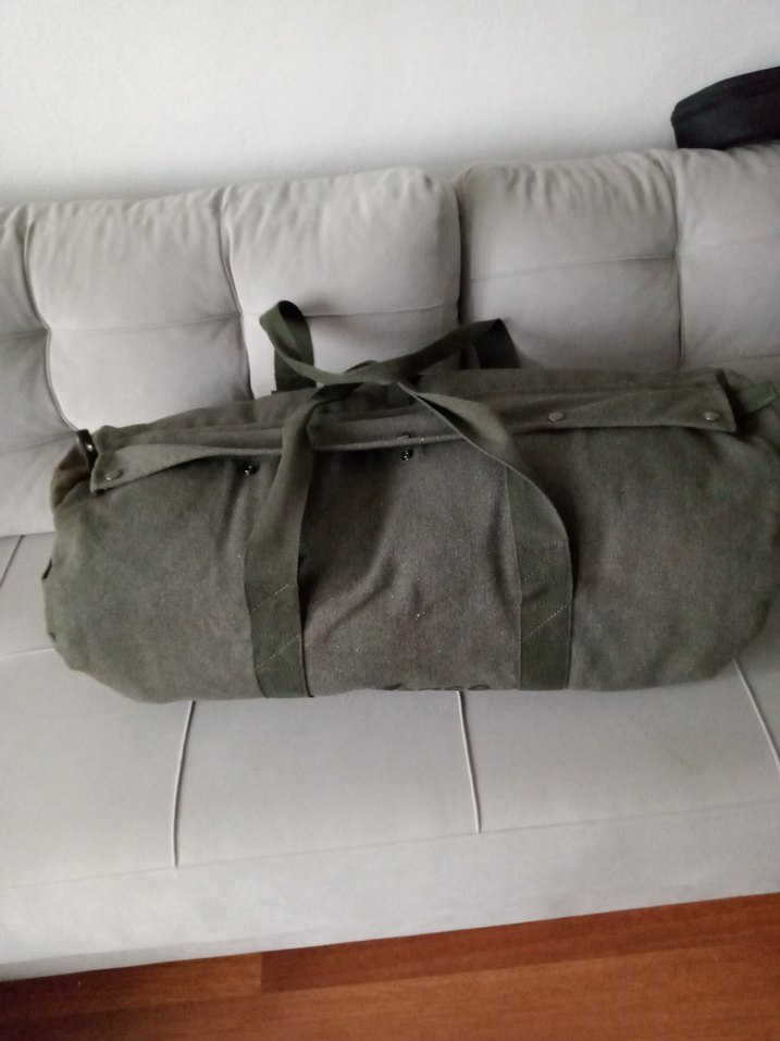 Kemerli Kamuflaj Erkek Spor Çantası - Görsel 2