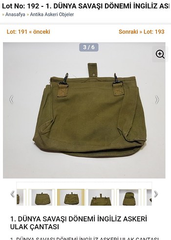 Yurtdışı ürünü Alman Koleksiyon ürünü Askeri malzeme çantası - Görsel 19