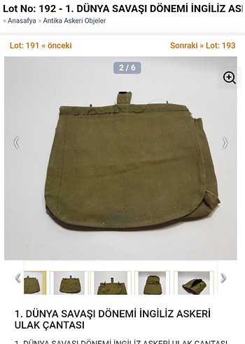 Yurtdışı ürünü Alman Koleksiyon ürünü Askeri malzeme çantası - Görsel 15