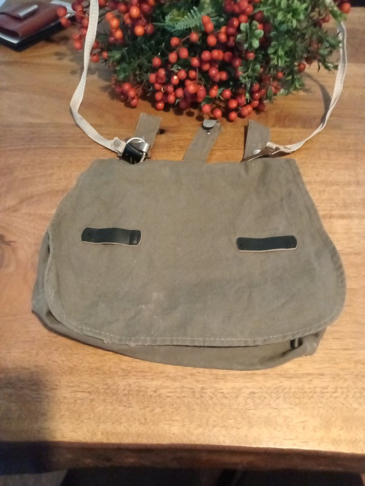 Yurtdışı ürünü Alman Koleksiyon ürünü Askeri malzeme çantası - Görsel 5