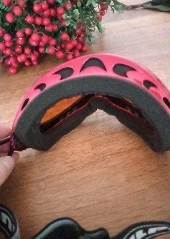 Kırmızı  Kayak Gözlüğü - Görsel 4