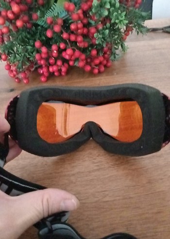 Kırmızı  Kayak Gözlüğü - Görsel 3