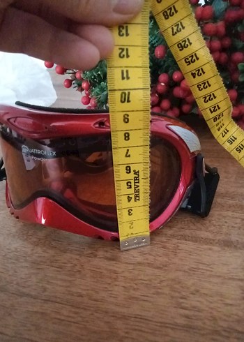 Kırmızı  Kayak Gözlüğü - Görsel 7