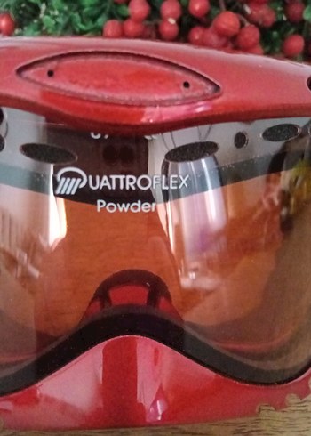 Kırmızı  Kayak Gözlüğü - Görsel 5