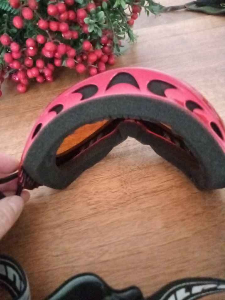 Kırmızı  Kayak Gözlüğü - Görsel 4